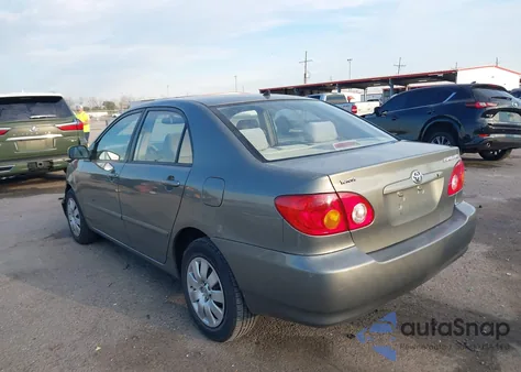2004 Toyota Corolla Le из США, поврежденный, VIN JTDBR32E742027232
